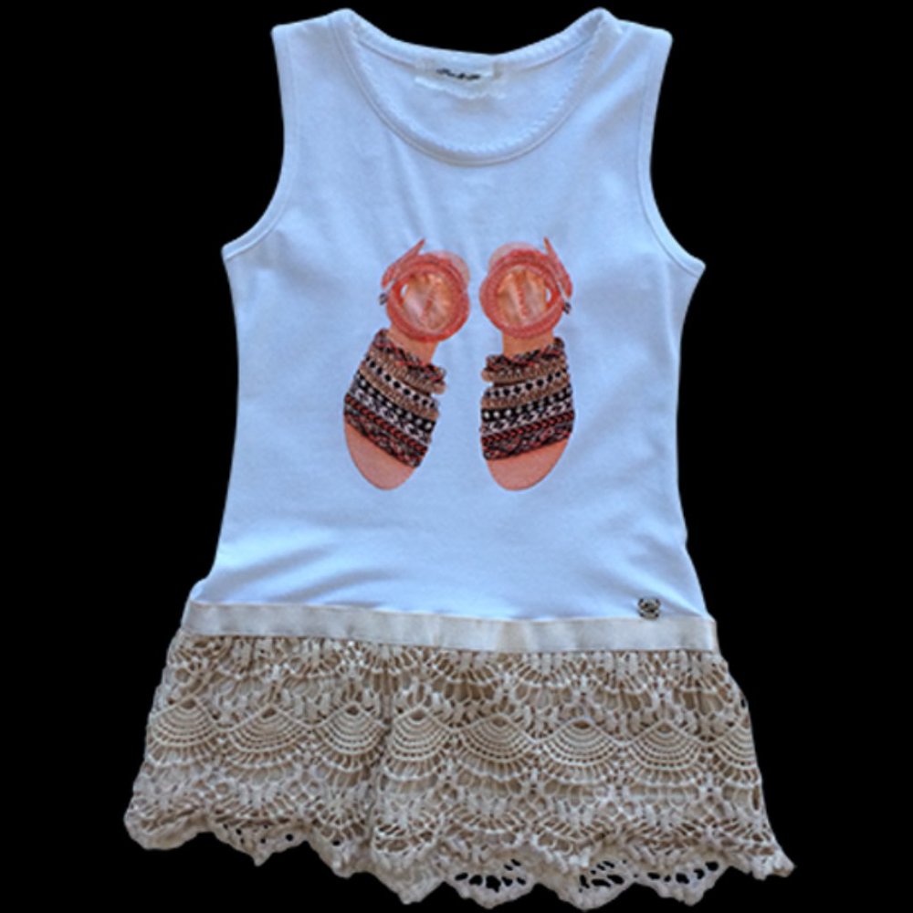 Fun & Fun Girl's Sandal Dress SZ3